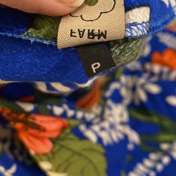 FARM Rio Floral Open Back Caped Mini Dress (20) - Picture 8 of 9